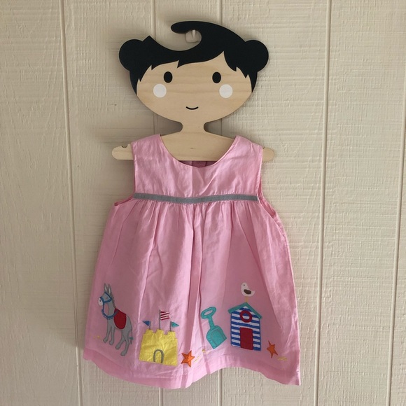 Mini Boden Other - Mini Boden pink summer dress 18-24 months